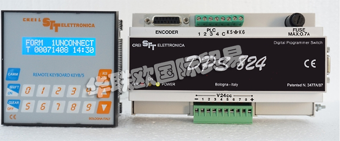 意大利CREI STT Elettronica公司的產(chǎn)品主要是生產(chǎn)電子凸輪編程器：意大利 CREI STT Elettronica電子凸輪編程器、CREI STT Elettronica絕對(duì)式單圈編碼器、電子凸輪編程器、光學(xué)編碼器、繼電器接口、屏蔽電纜、電源、彈性接頭、鍵盤保護(hù)蓋。
