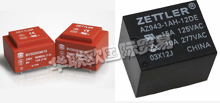 德國(guó)ZETTLER公司主要供應(yīng)：德國(guó)賽特勒繼電器,ZETTLER變壓器，貼片式變壓器，環(huán)形變壓器，密封變壓器，電流互感器，電源模塊，溫控器，接觸器，太陽(yáng)能繼電器等產(chǎn)品。