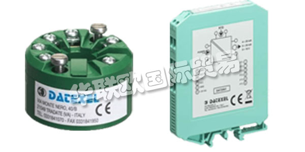 DATEXEL公司制造各種溫度變送器，頭戴式溫度變送器，信號(hào)轉(zhuǎn)換器，信號(hào)隔離器，跳閘放大器，熱電偶轉(zhuǎn)換器，電流信號(hào)調(diào)節(jié)器，回路供電指示器，信號(hào)分配器，分布式I/O模塊，用于PLC的A/D接口，跳閘放大器，電源，電流回路隔離器和回路供電數(shù)字指示器。下文為您介紹DATEXEL溫度變送器。